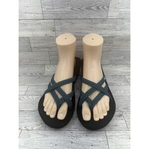 Teva Shoes Womens‎ Size 9 Wedge Sandals Strappy Slip On Outdoor Casual Comfort